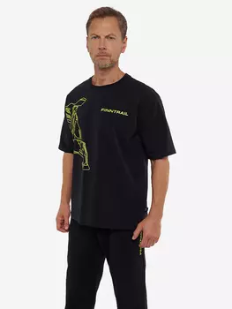 Футболка мужская FINNTRAIL Snowmobile, Черный