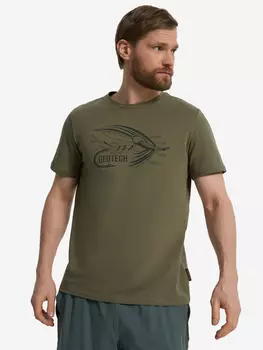Футболка мужская Geotech, Зеленый