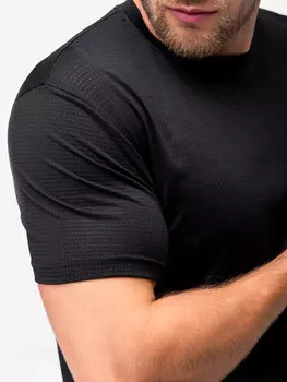 Футболка мужская Happyfox c перфорацией, Черный