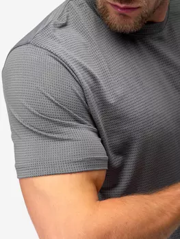 Футболка мужская Happyfox c перфорацией, Серый