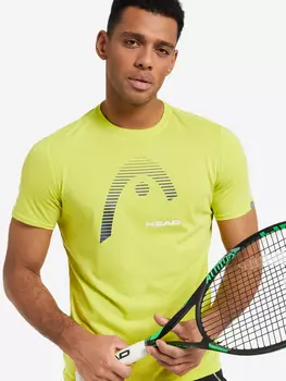 Футболка мужская Head Club Carl, Желтый