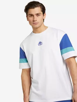 Футболка мужская Kappa, Белый, размер 56-58