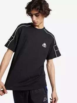 Футболка мужская Kappa, Черный, размер 52-54