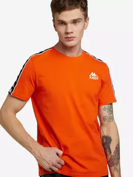 Футболка мужская Kappa, Оранжевый, размер 56-58
