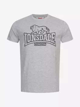 Футболка мужская LONSDALE ALLANFEARN, Серый