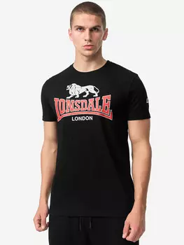 Футболка мужская LONSDALE CROMANE, Черный