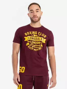 Футболка мужская LONSDALE GRUTING, Красный