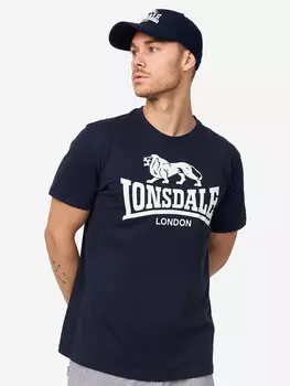 Футболка мужская LONSDALE LONSDALE LOGO, Синий