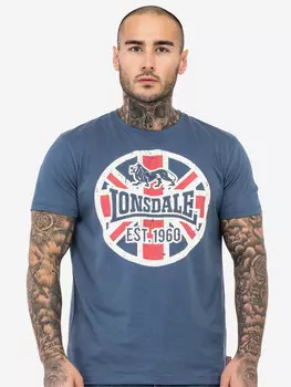Футболка мужская LONSDALE LUNKLET, Синий