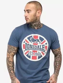 Футболка мужская LONSDALE LUNKLET, Синий