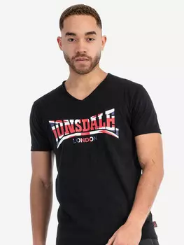 Футболка мужская LONSDALE STANYDALE, Черный