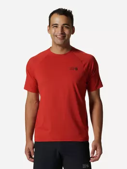 Футболка мужская Mountain Hardwear Crater Lake Short Sleeve, Оранжевый