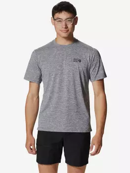 Футболка мужская Mountain Hardwear Sunblocker Short Sleeve, Серый