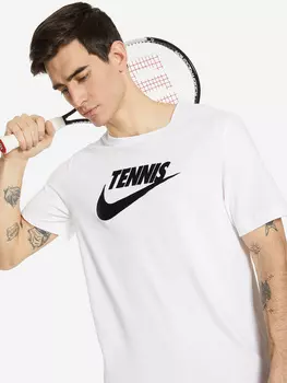 Футболка мужская Nike Court Dri-FIT, Белый
