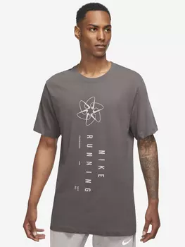 Футболка мужская Nike Dri-FIT Run Division, Серый