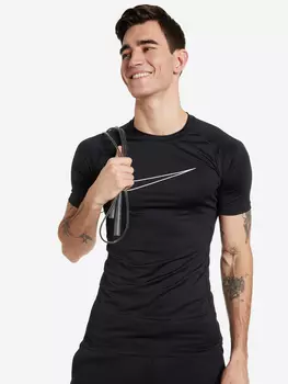 Футболка мужская Nike Pro Dri-FIT, Черный, размер 44-46