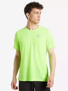 Футболка мужская Odlo Run Easy Linencool, Зеленый