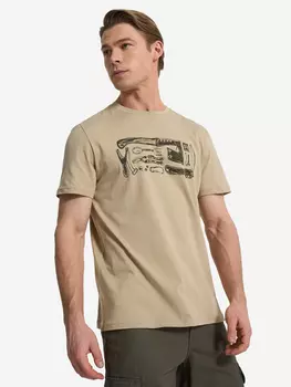 Футболка мужская Outventure, Бежевый