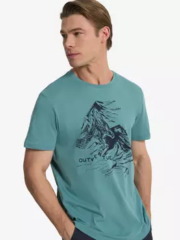 Футболка мужская Outventure, Зеленый