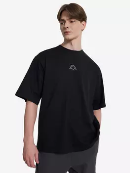Футболка мужская оверсайз Kappa, Черный