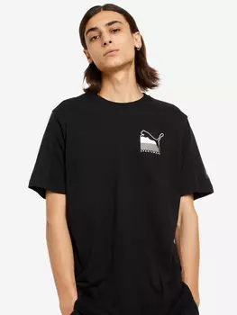 Футболка мужская PUMA Athletics Advanced, Черный, размер 48-50