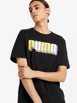 Футболка мужская PUMA Celebration Graphic, Черный