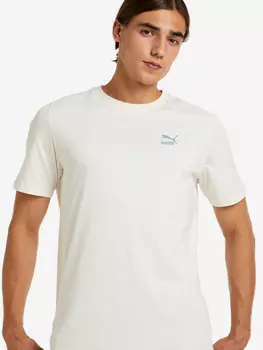 Футболка мужская PUMA Classics Summer Resort Graphic, Бежевый