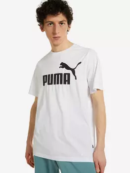 Футболка мужская PUMA ESS Heather, Белый