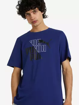 Футболка мужская PUMA Graphic, Синий, размер 46-48