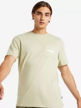 Футболка мужская PUMA Modern Basics Pocket, Бежевый