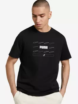 Футболка мужская PUMA RAD/CAL Graphic, Черный, размер 44-46