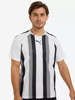 Футболка мужская PUMA teamLIGA Striped Jersey, Белый