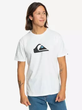 Футболка мужская QUIKSILVER Comp Logo, Белый
