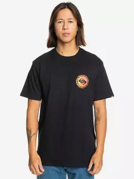 Футболка мужская QUIKSILVER Long Fade, Черный