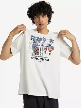 Футболка мужская Reebok Classics International, Белый, размер 42
