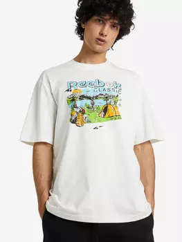 Футболка мужская Reebok Classics International, Белый, размер 42