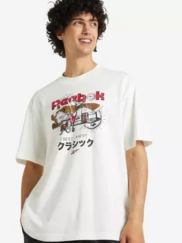 Футболка мужская Reebok Classics International, Белый, размер 42