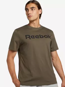 Футболка мужская Reebok Graphic Series, Зеленый, размер 42