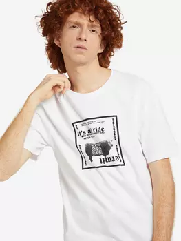 Футболка мужская Termit, Белый, размер 52