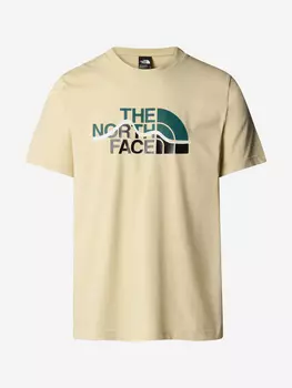 Футболка мужская The North Face Mountain Line, Бежевый