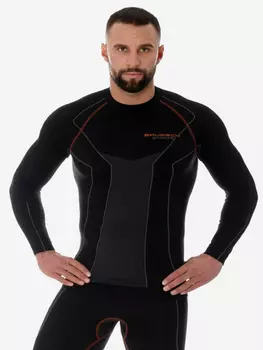 Футболка мужская Brubeck Thermo Protect, Черный