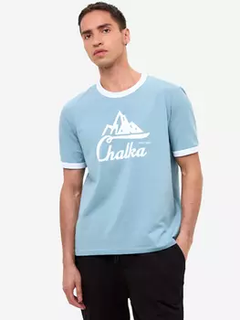 Футболка мужская туристическая Chalka, Голубой