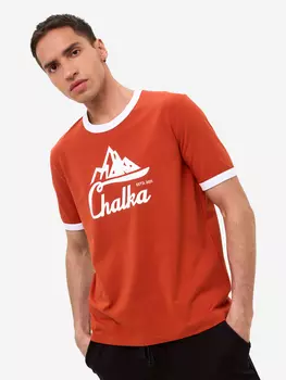 Футболка мужская туристическая Chalka, Оранжевый
