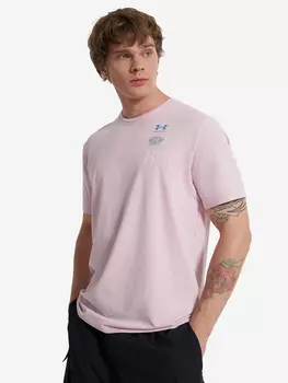 Футболка мужская Under Armour, Розовый
