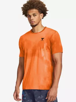 Футболка мужская Under Armour UA PJT RCK Payof AOP Graphic, Оранжевый