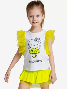 Футболка Playtoday для девочки, Мультицвет