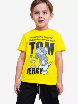 Футболка Playtoday для мальчика, Желтый