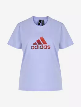 Футболка женская adidas, Фиолетовый