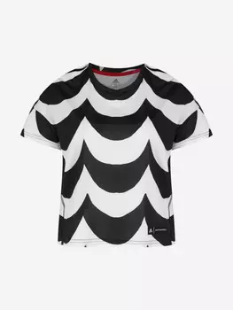 Футболка женская adidas Marimekko, Черный