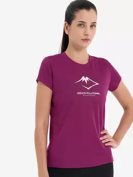 Футболка женская ASICS Fujitrail Logo, Фиолетовый